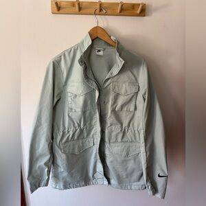 Nike Women’s Light Gray Military Jacket
